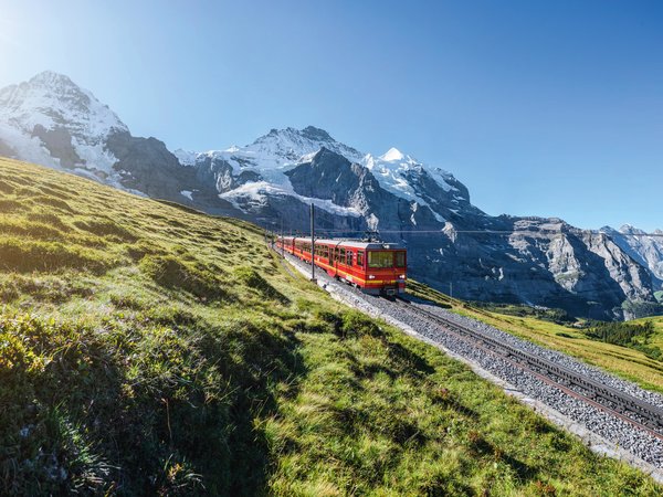 Zahnradbahnfahrt Jungfrau