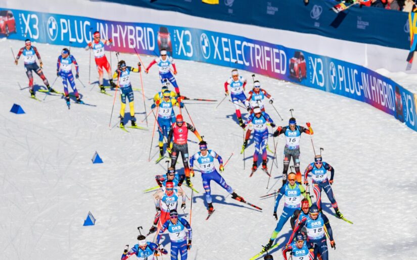 Biathlon Ruhpolding Inzell 2026. Nur für 2026 verwenden!