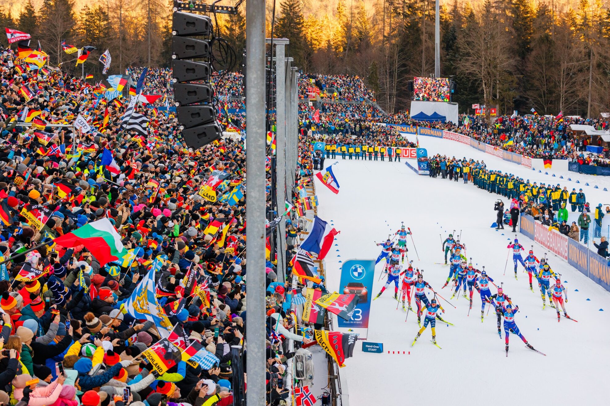 Biathlon Ruhpolding Inzell 2026. Nur für 2026 verwenden!