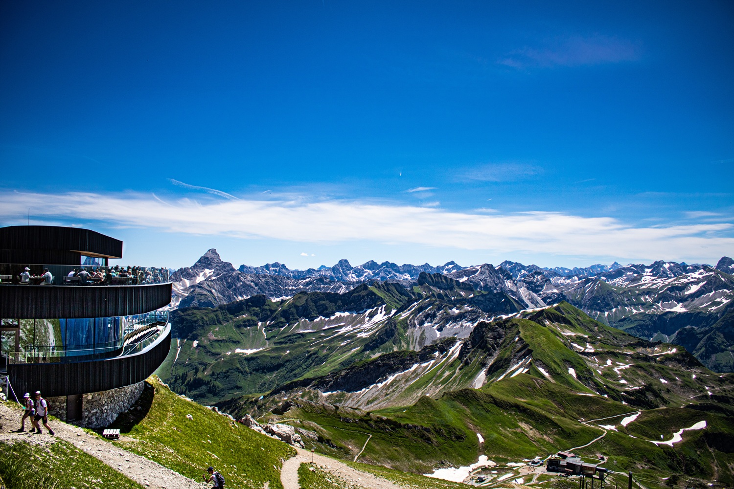 Nebelhorn Bergpanorama