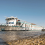 Flusskreuzfahrtschiff MS Prinzessin Katharina auf dem Wasser.
