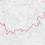 Karte des Altmühltal Panoramawegs mit markierter Route.