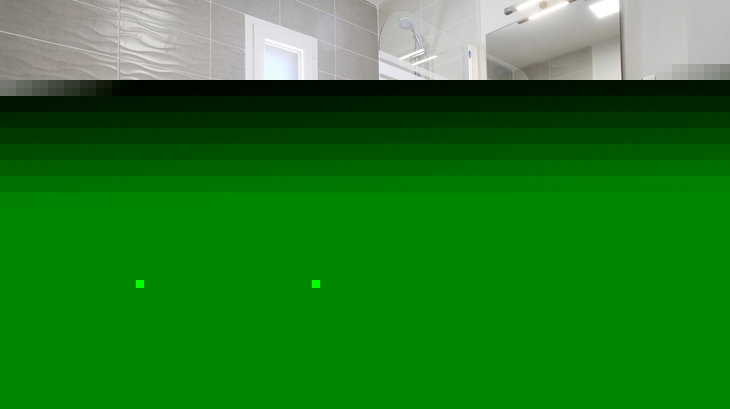 Modernes Badezimmer mit Badewanne und Waschbecken in neutralen Farbtönen.