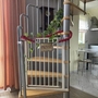 Wendeltreppe im Innenraum, gesperrt mit einem 