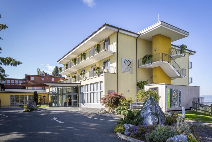 Außenansicht des Hotel Liebmann in Laßnitzhöhe.