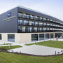 Außenansicht des Best Western Parkhotels in Hagenberg.