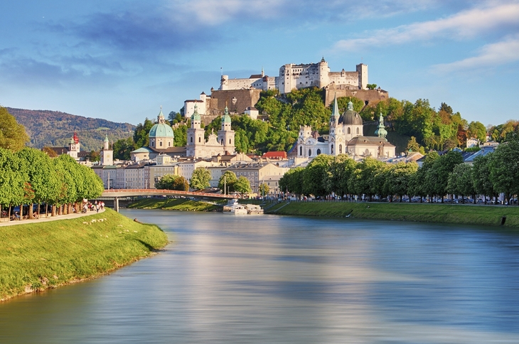 Inzell und Salzburg -  Berg Stadt Wow