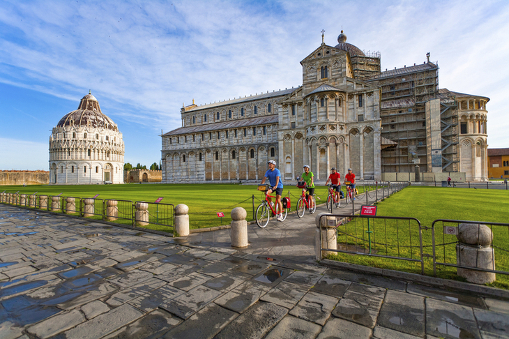 Pisa-Florenz – Gemütliches Radeln in der Toskana