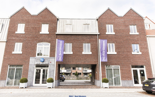 Frontansicht des Best Western City Hotels in Woerden.